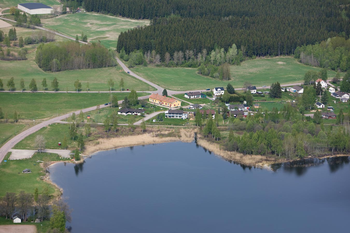 Långshyttan från luften