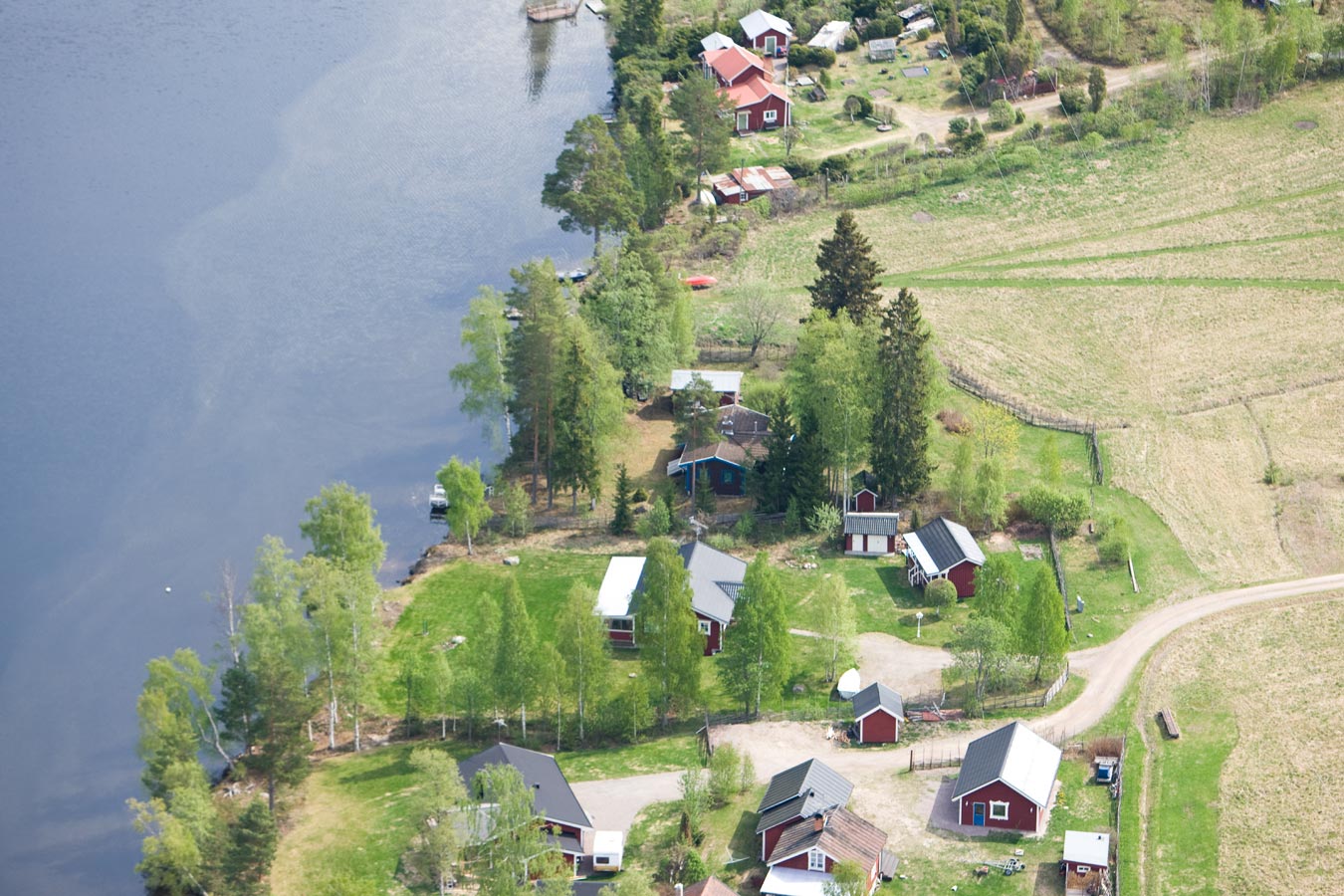 Långshyttan från luften