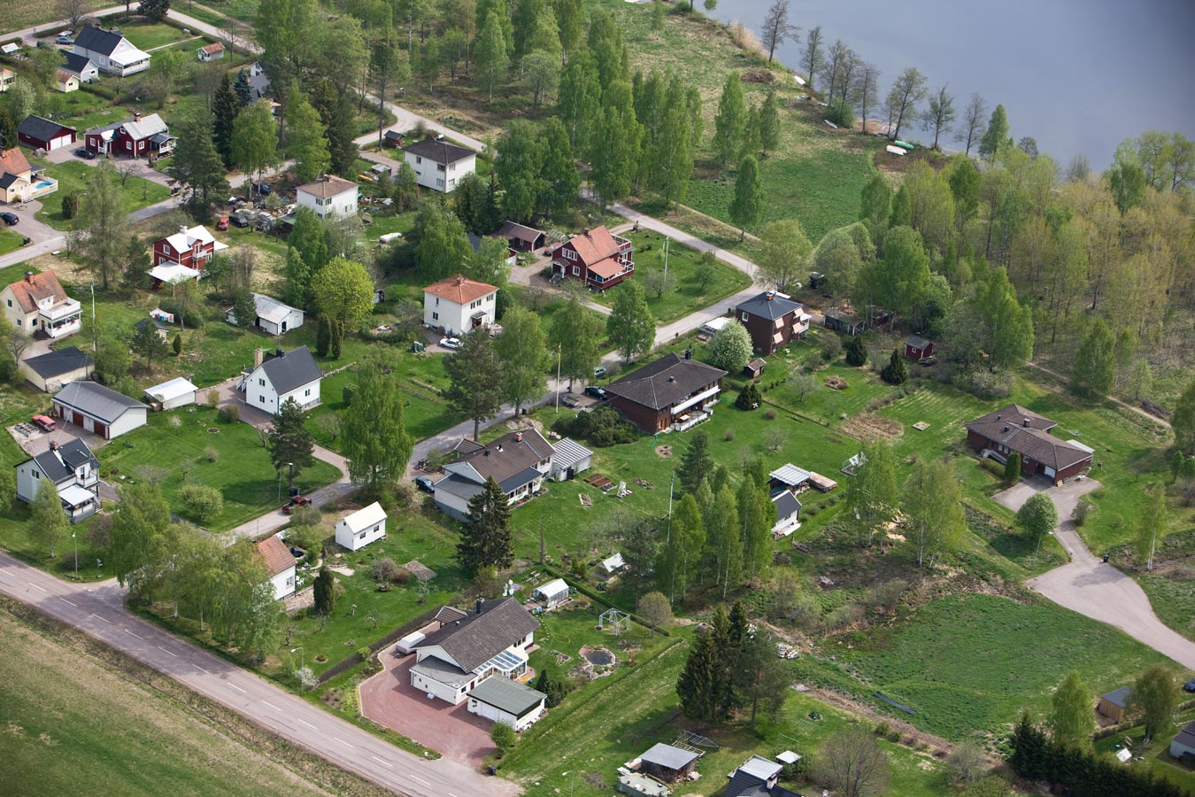 Långshyttan från luften